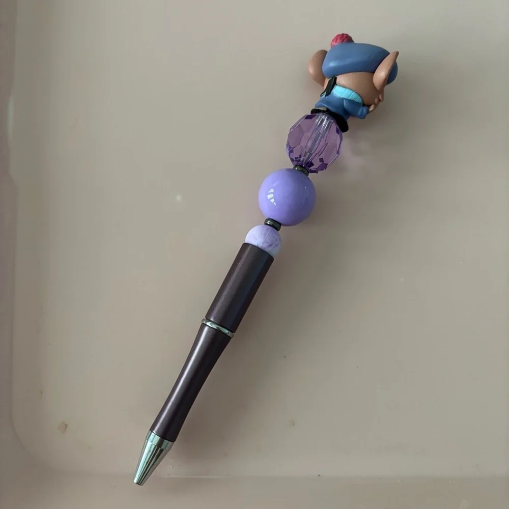 Disney Doorables: The Great Mouse Detective: Olivia handmade beaded pen